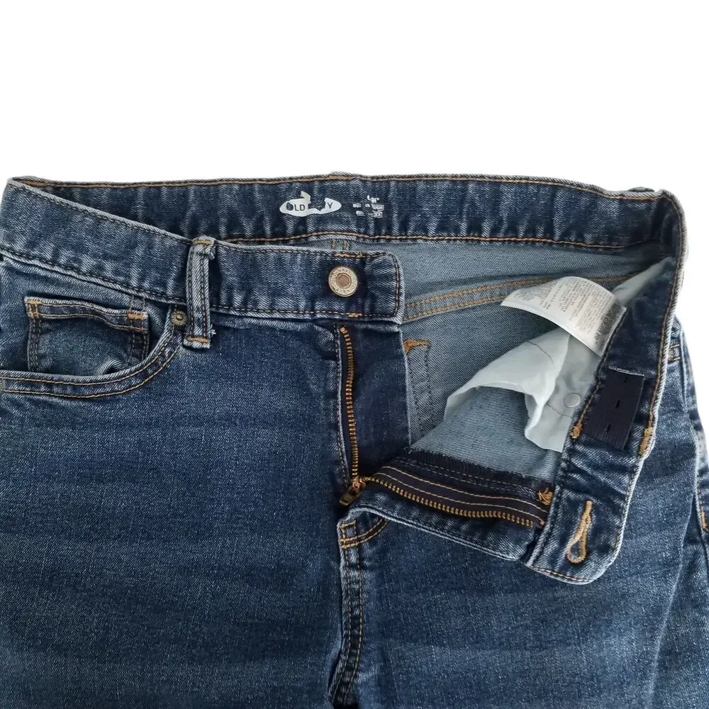 Old Navy Big Kids Straight Leg Jeans, Size 14